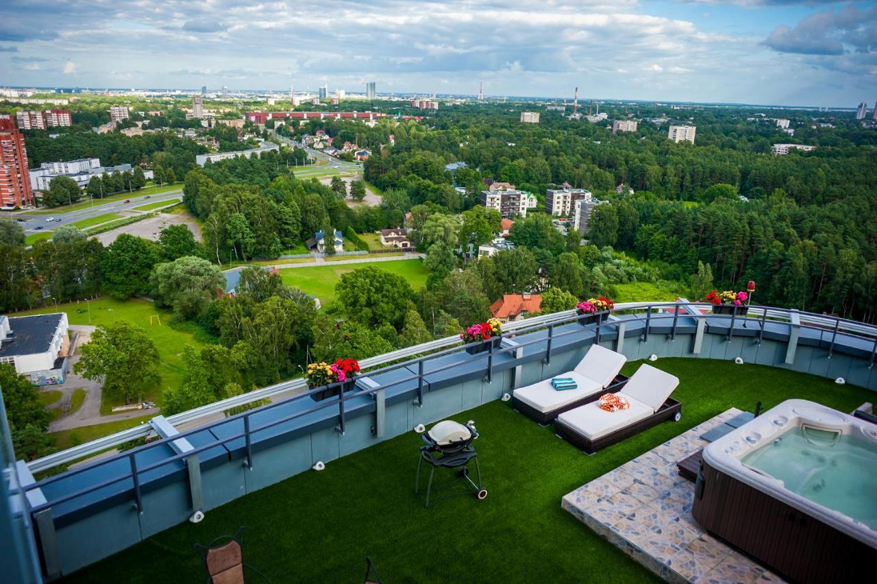 Skyhouse Riga Amazing Penthouse And Spa Dış mekan fotoğraf
