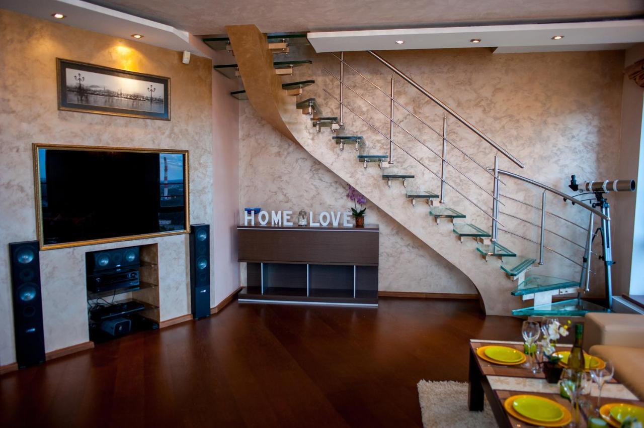Skyhouse Riga Amazing Penthouse And Spa Dış mekan fotoğraf